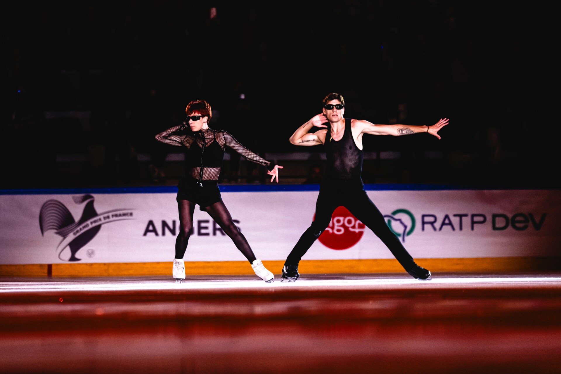 Evgeniia Lopareva & Geoffrey Brissaud bei Art on Ice 2025