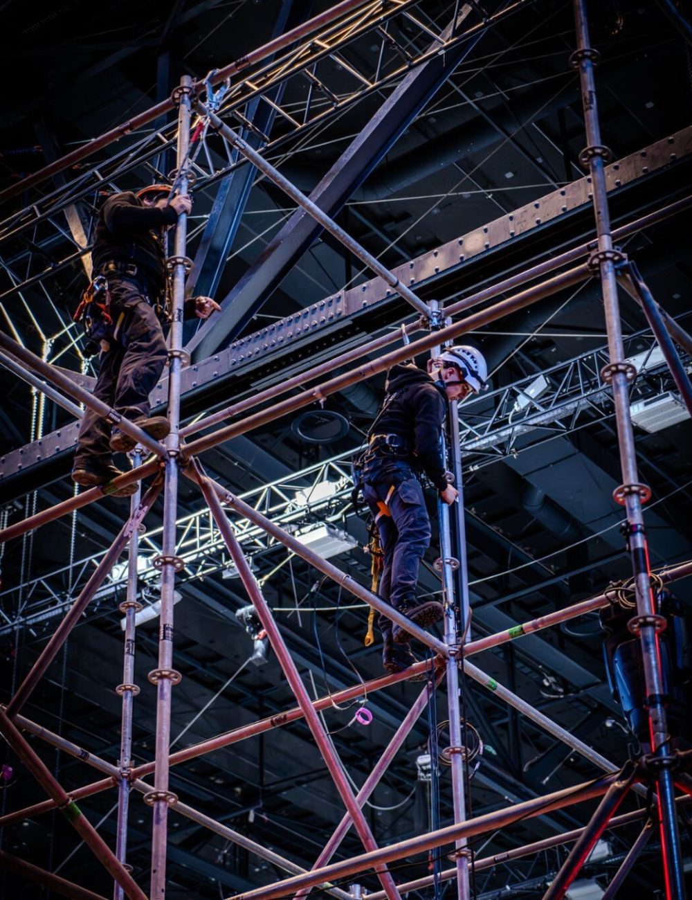 Stage Construction Art on Ice